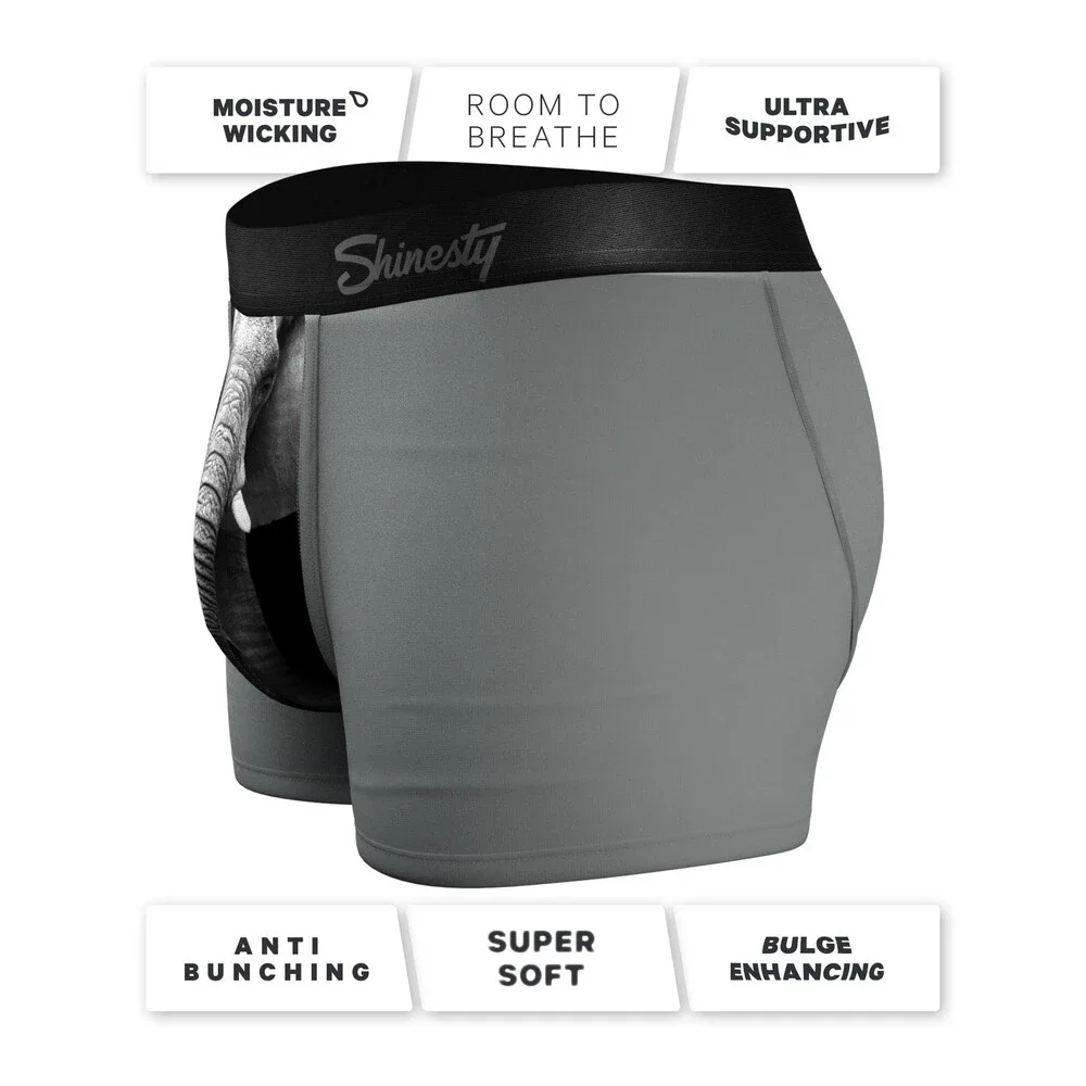 Shinesty Men's Hammock Support Underwear Trunks US Elephant XL